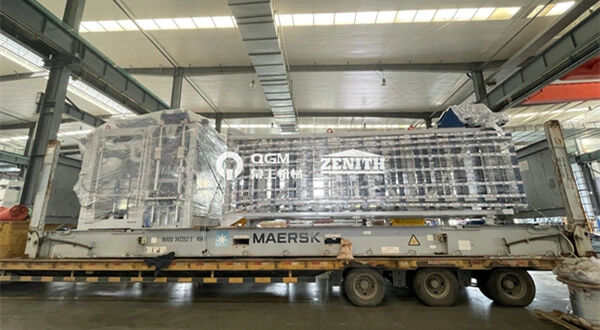 محطة QGM ZN1200C الجديدة الأوتوماتيكية بالكامل للبلوك في المكسيك - تساعد في إعادة الإعمار المحلي بعد زلزال المكسيك