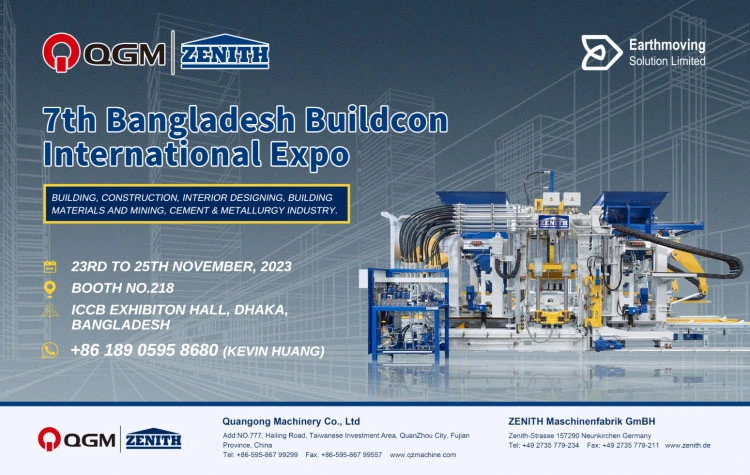 تعرف على QGM-ZENITH في بنغلاديش 2023 Buildcon