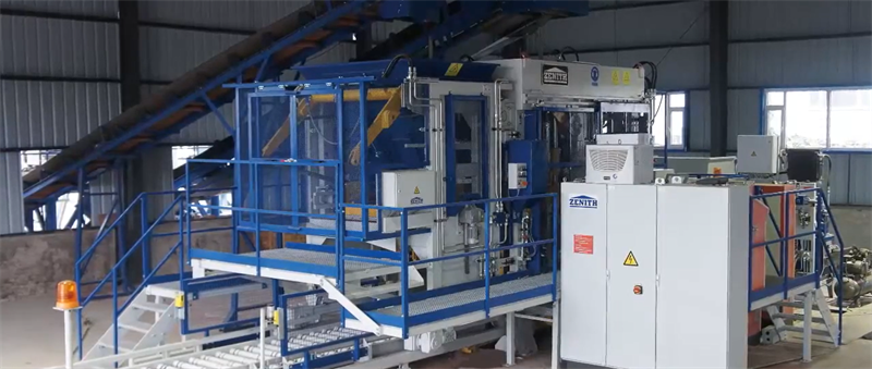 تم إطلاق مشروع آلي بالكامل لإنتاج الطوب المتشابك الخرساني متعدد الطبقات في أفريقيا.