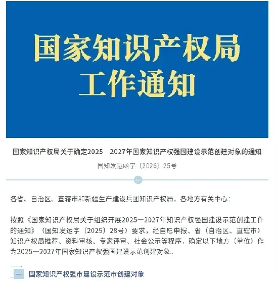 تم اختيار شركة Quangong Machinery Co., Ltd. كمرشحة للمؤسسة الوطنية لعرض الملكية الفكرية.