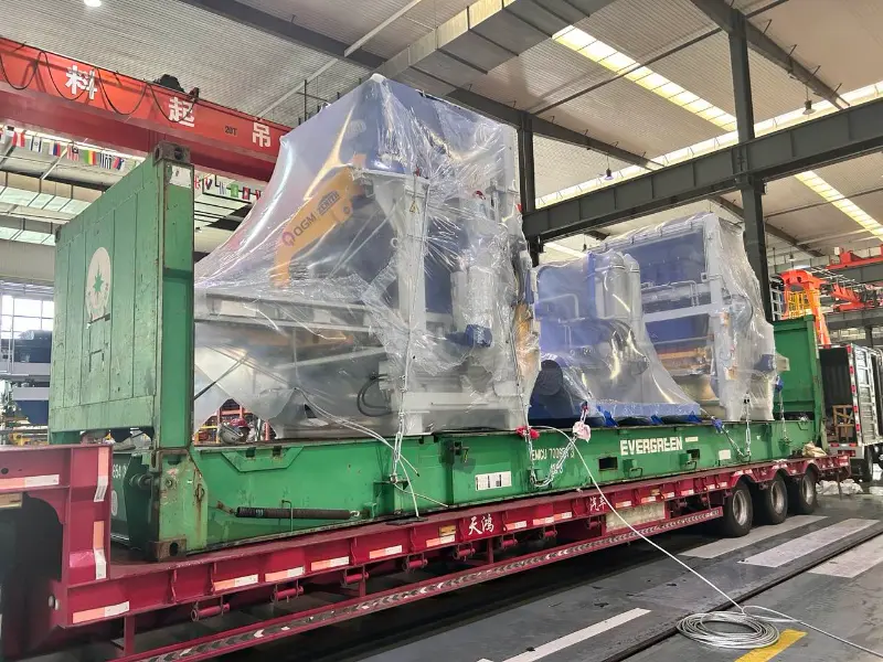 يتم شحن خط إنتاج الطوب 1500 واسع النطاق التابع لشركة Quangong Machinery إلى الخارج مرة أخرى